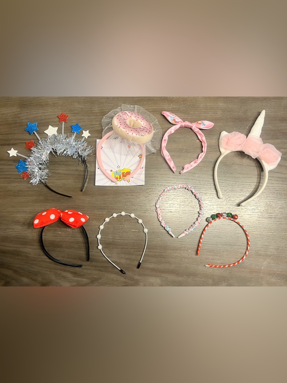 Assortment of Hair Headbands x 8